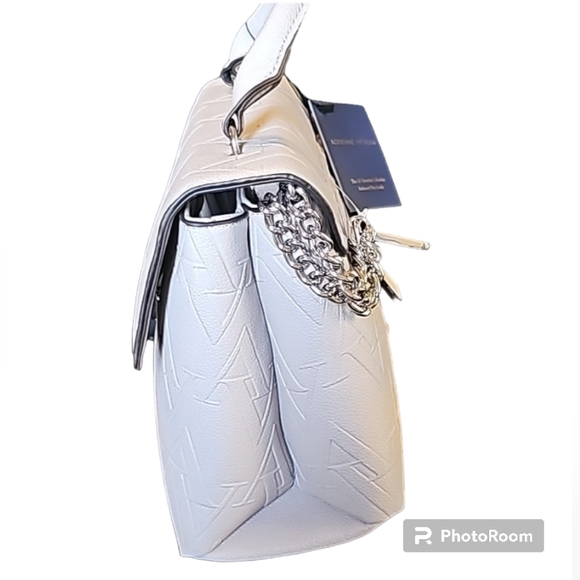 Adrienne Vittadini the AV BORSETTA COLLECTION EMBOSSED TOP HANDLE HANDBAG - Picture 8 of 10